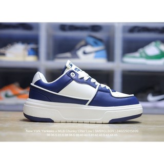 COD Giày MLB Chunky Liner Mid Classic Monogram Boston Chuẩn AUTH Bao Check/