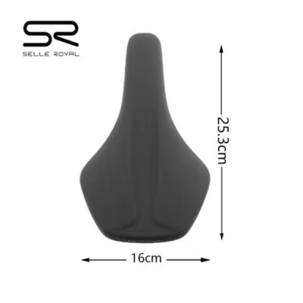 Yên xe đạp Selle Royal - Chất liệu da bền và đẹp, đệm silicon cực dày và êm không bị xẹp lún