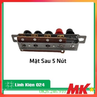 Công tắc quạt bàn 5 nút nhấn tròn