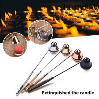 Benytro Nến Snuffer Thép không gỉ Dụng cụ dập tắt hình chuông Snuffer Đặt công cụ ngọn lửa