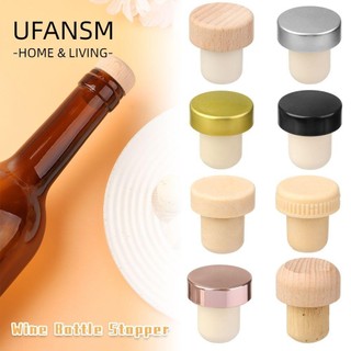 UFANSM Nút chai rượu vang Phụ kiện thanh bếp Nắp ổ cắm rượu Quà tặng đám cưới Nút chặn rượu vang