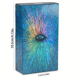 Prisma Visions Tarot Phiên bản thứ 6 Tarot Cards Party Board Game Fate Card Fortune Telling Game