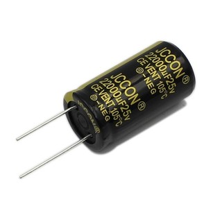 Tụ điện yu 22000uf 25v điện phân thấp esr radial 105°c 22x40mm