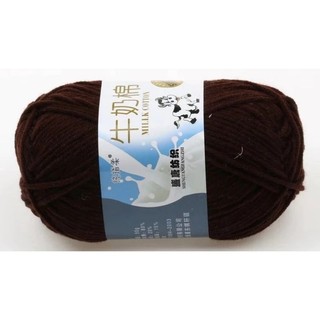 [ Được chọn màu ] Sét 10 cuộn Len milk bò cuộn 50g chất liệu mềm mịn sợi chập 5
