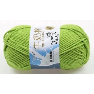 [ Được chọn màu ] Sét 10 cuộn Len milk bò cuộn 50g chất liệu mềm mịn sợi chập 5