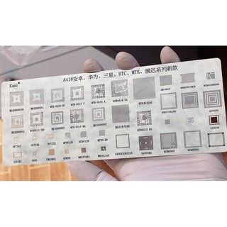 Vỉ làm chân ic kaisi đa năng a418 mtk sam sung / hua wei / ht c / op po làm chân cpu/ram/flash/nguồn 40 in 1
