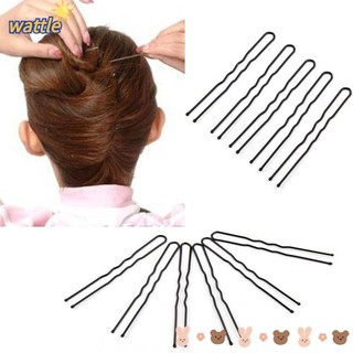 50 Kẹp tăm hợp kim hình chữ U dễ thương và tiện lợi cho phái nữ