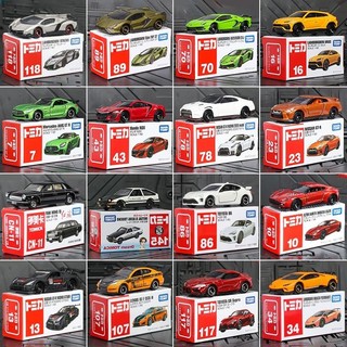  TOMY tomica Hợp kim ô tô Mô hình ô tô Đồ chơi bé trai Lamborghini Xe thể thao Cảnh sát ô tô tomica