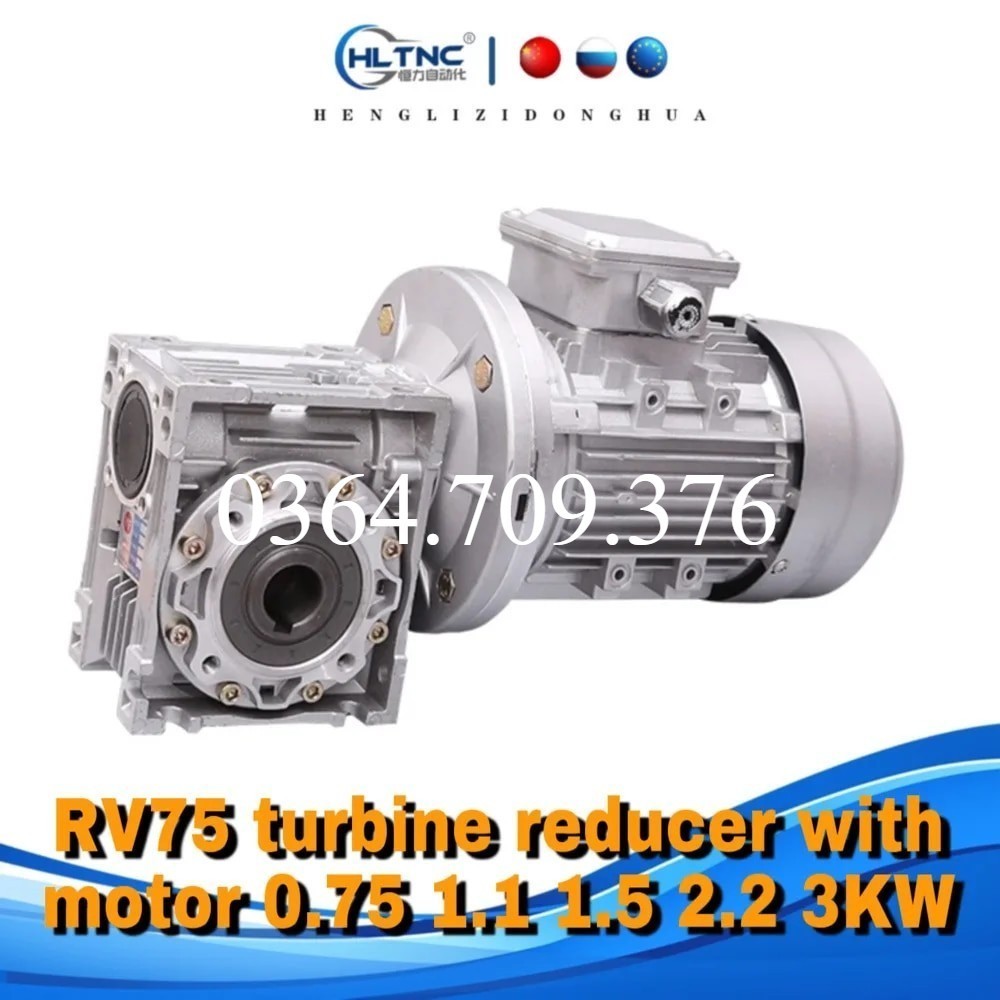 ≈ Bộ giảm tốc bánh răng sâu bằng nhôm một Pha tỷ lệ nmrv075 1:5/7.5/10/15/20/25/30/40/50/60/80/100✡