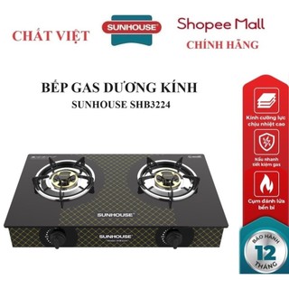 Bếp gas dương kính sunhouse shb3224