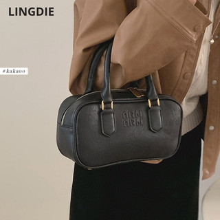 Lingdie Túi đeo vai nữ có tay cầm cổ điển đa năng và túi đeo vai