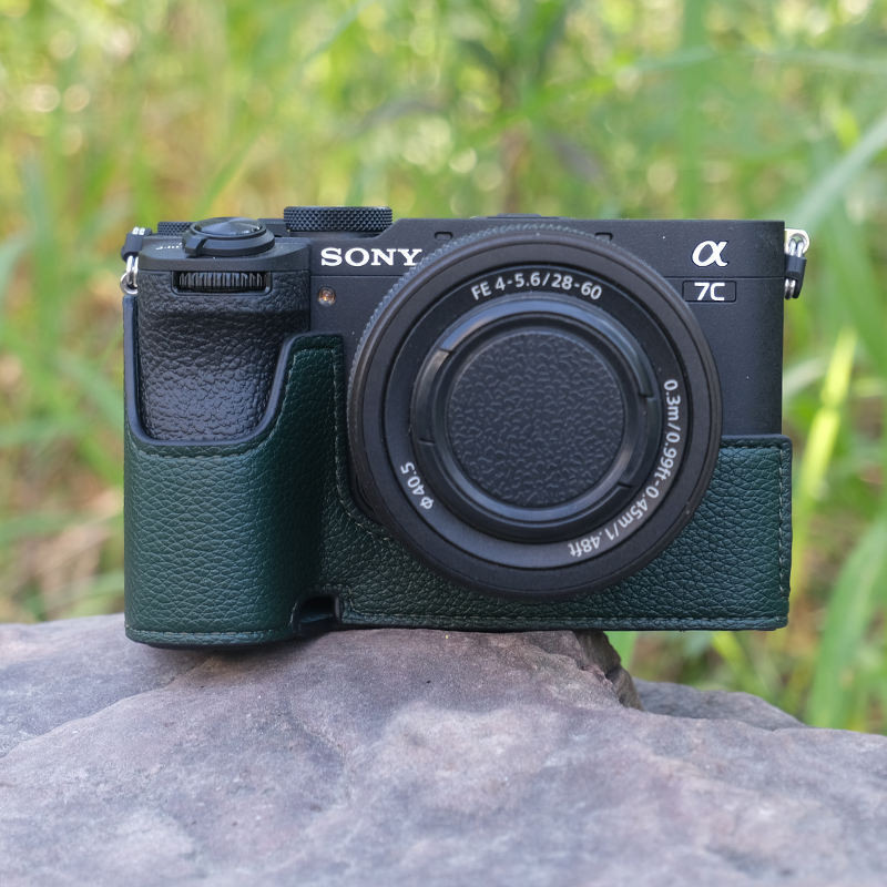 Thích hợp cho túi đựng máy ảnh Sony A7C2, Vỏ bảo vệ A7M4, Phụ kiện A6400, A7R5, Vỏ da A7M3, A6700