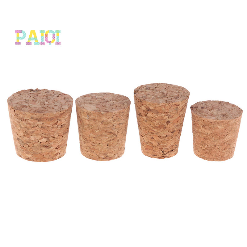 [PAIQI] 10 Chiếc Rượu Thủy Tinh Nút Chặn Ấm Siêu Tốc Pudding Hộp Đựng Nút Chai Burette MỚI