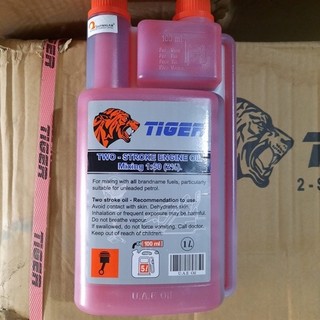 Nhớt tiger 2 thì chính hãng, dầu 2t tiger cho động cơ 2 thì 1 lít