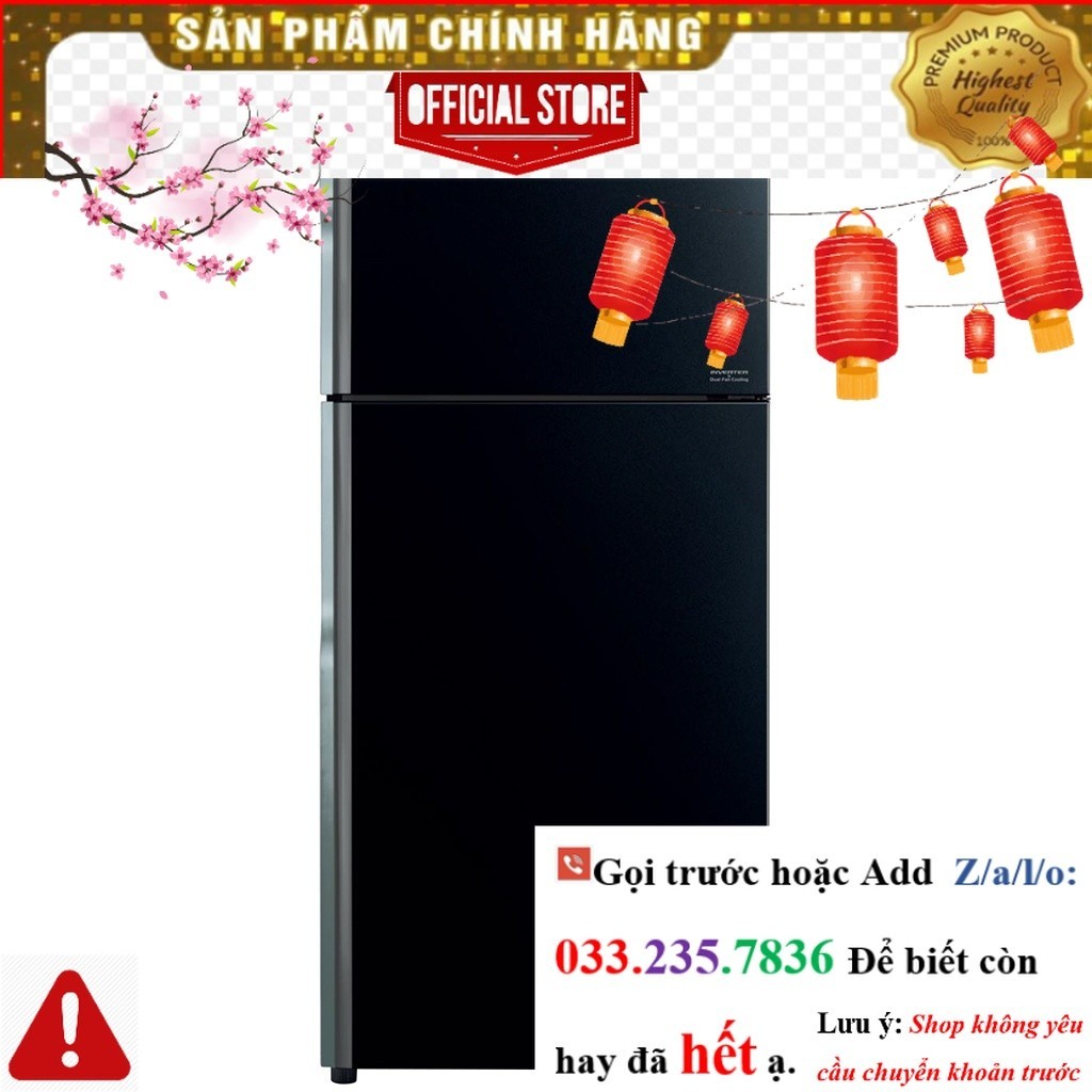 Tủ lạnh Hitachi Inverter 339 lít R-FVX450PGV9(GBK) <nEw<