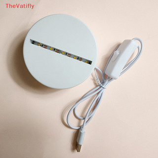 Đế đèn led 3d acrylic bàn đế đèn ngủ giá đỡ đèn led abs usb lighg phụ kiện hot