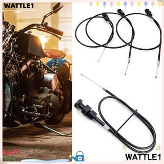 Cáp ga bộ chế hòa khí WTTLE, Dây Choke Motocross 77cm / 94cm, Bộ dụng cụ sửa đổi phụ kiện sửa đổi màu đen bền bỉ Kéo đẩy cho ZS125GY / Yamaha / PW80