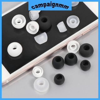 Trại 12 Chiếc Nụ Silicon Đầu Tai S M L Kích Thước Tai Nghe Cao Su Mềm Đầu Tai Linh Hoạt Buds Cánh Đầu Phù Hợp Với Trường Hợp Buds