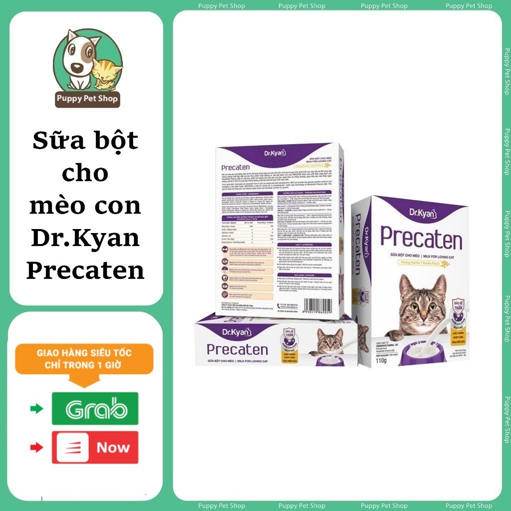 Sữa bột cho mèo Precaten
