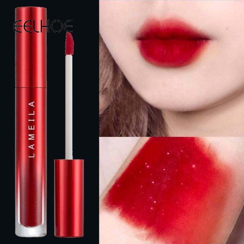 EELHOE Joslove 5 Màu Matte Liquid Lip Tint Son Môi Lâu Trôi Bóng Son Môi Chống Thấm Nước
