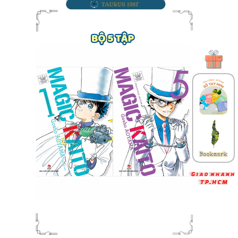 Sách Combo Truyện Magic Kaito (Bộ 5 Cuốn)