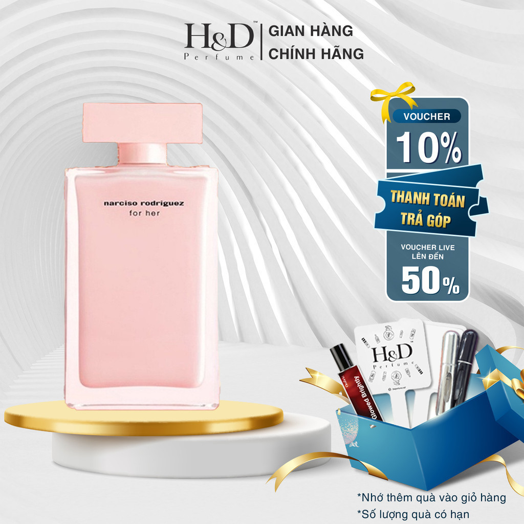 Nước Hoa Narciso Rodriguez For Her EDP (Narciso hồng) Chai Full 100ml HD Perfume
