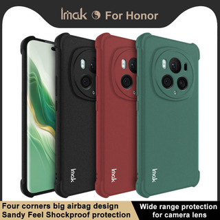 Ốp điện thoại TPU mềm chống sốc Imak Honor Magic 6 Pro 5G Honor Magic6 Lite 5G Ốp lưng silicon màu đen mờ