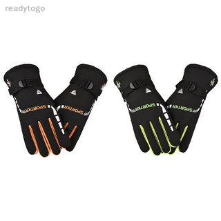 [Readytogo] Găng tay xe máy Găng tay toàn ngón chống sốc Găng tay cưỡi ngựa chống trượt Găng tay ấm áp mùa đông cho xe máy trượt tuyết ngoài trời [Hàng có sẵn]