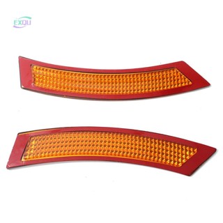 Side Lights Light Reflector Side 150G Yellow 2 PCS/Set 3 Series ABS Amber[EXQU]