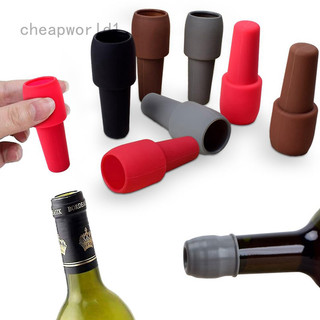 Nút chặn chai rượu vang lấp lánh có thể tái sử dụng cho chai rượu vang, nút chai rượu vang silicon