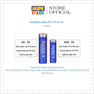 Pin AA / Pin AAA ALKALINE DOUBLE A Vỉ 2 Viên Chính Hãng