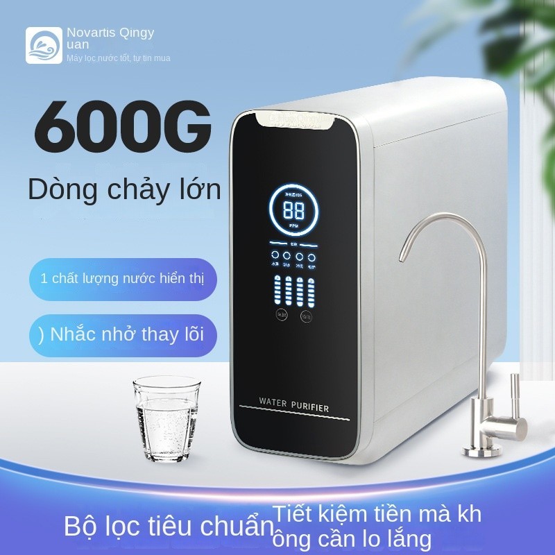 Hộ gia đình 600G Dòng chảy lớn RO Màng thẩm thấu ngược Máy lọc nước Nhà bếp Máy lọc nước uống trực tiếp Đài phun nước