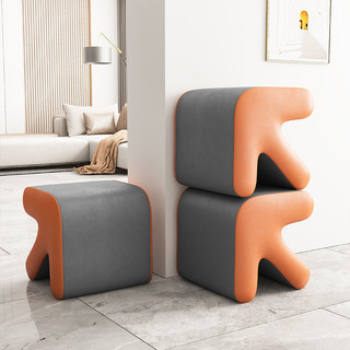 Ghế đẩu để giày ghế sofa phòng khách ghế thấp mũi tên băng ghế dự bị nhỏ
