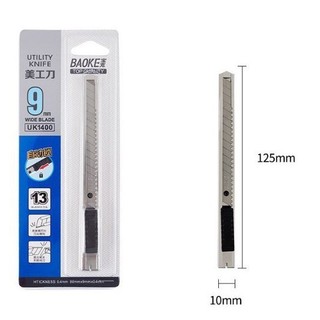 Dao mỹ thuật/Dao rọc giấy nhỏ inox UK1400 lưỡi nhỏ tiện ích
