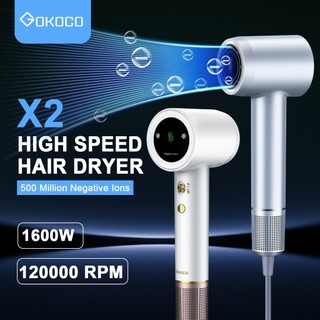 Máy sấy tóc tốc độ cao gokoco x2 120000rpm ion âm 2 phút sấy nhanh nhẹ