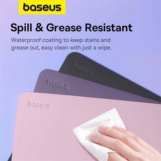 Lót chuột Baseus mouse pad chất liệu da PU siêu mịn