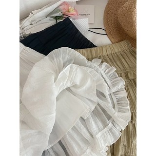 (𝑯𝒂̀𝒏𝒈 𝒄𝒐́ 𝒔𝒂̆̃𝒏 - Ảnh thật) Chân váy tầng dài cho bé