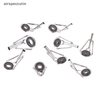 Airpeccutin 5 chiếc câu cá phần đầu cần đầu vòng hướng dẫn mắt bộ câu cá ngoài trời en