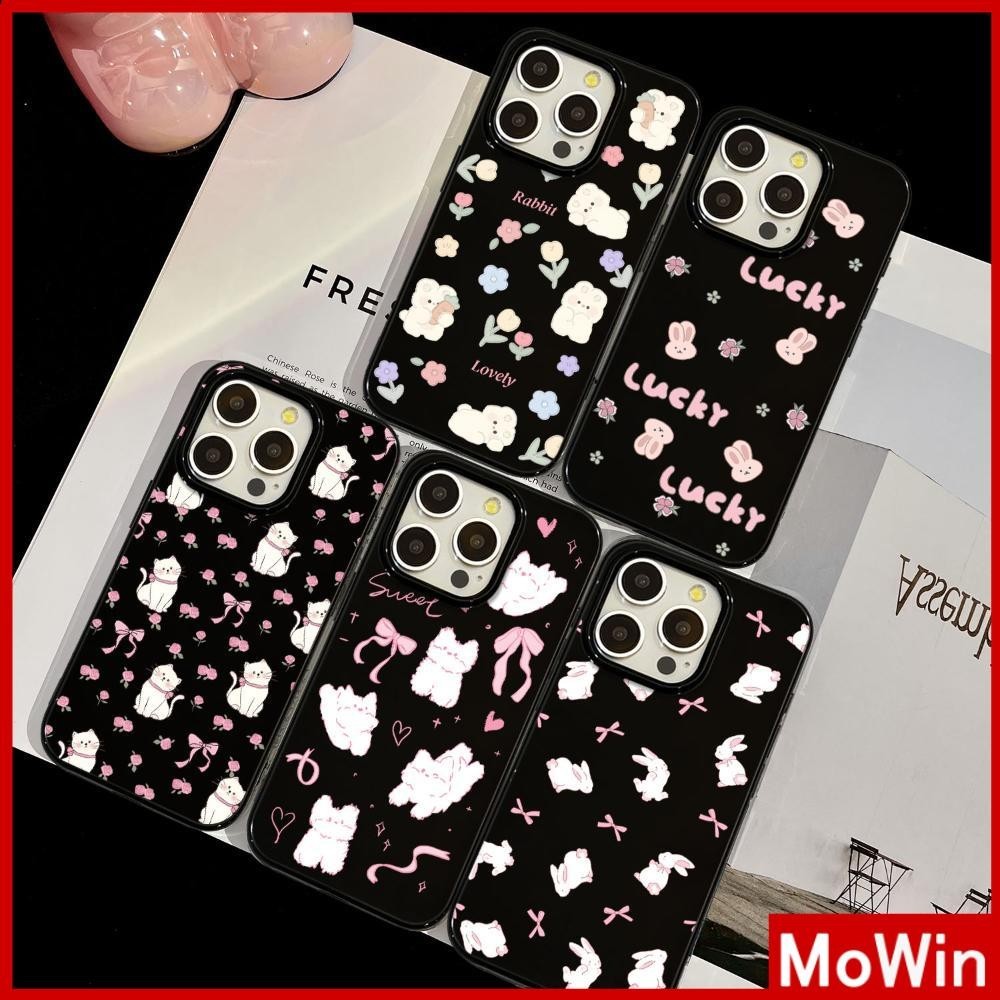 Mowin - Dành cho iPhone 15 Pro max vỏ Iphone TPU đen bóng Trường hợp mềm Bảo vệ chống sốc Máy ảnh mè
