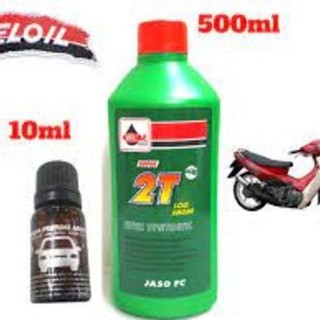 Nhớt thơm cho xe 2 thì VELOIL/ZEUS 2T 500ml + tinh Dầu Thơm