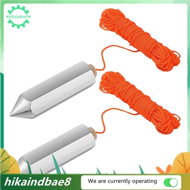 [hIkAi] 2 Chiếc Ống Nước Thép Lục Giác Bob790-8, 8 Ounce Plumb Hợp Kim Thép Plumb Xây Dựng Búa Đo Th