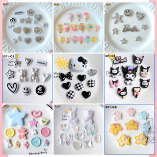  Jibbzz charm Cross Nhiều Phong Cách Hoạt Hình Phù Hợp Với Ngôi Sao Tình Yêu Mèo Sandal Giày Phụ Kiện 