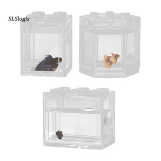 Bể Cá Mini Có Đèn LED Độc Đáo Trang Trí Bể Cá Sinh Thái