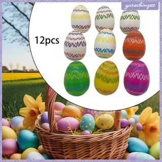 12Pcs Fillable Easter Eggs Bulk Kids for Filling Treats Easter Party Favor