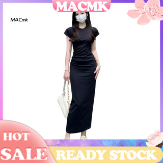 < Cod > Đầm dự tiệc nhẹ Váy ôm vừa vặn mềm mại và thoáng khí Váy Maxi dài đến mắt cá chân cho nữ Váy mùa hè Slim Fit thông thường