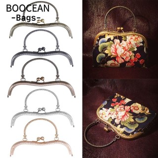 Boocean ví khung kiss clasp, kim loại vintage ví khóa khung, túi mini phần cứng ví khung tay cầm túi phụ kiện