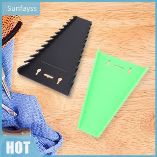 2 cái cờ lê sắp xếp 12 khe cắm cờ lê từ giá để đồ khay cờ lê nhựa