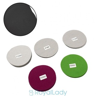 Đĩa chà nhám 125mm móc & vòng giấy nhám 800-3000 grit đồ dùng dụng cụ điện