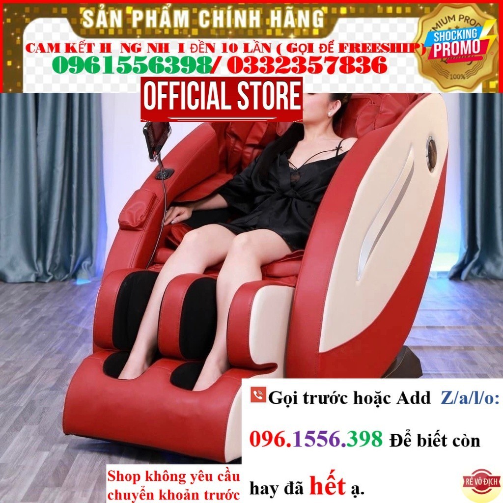 << CH Ghế Massage toàn thân Nhật Bản SUMIKA A979