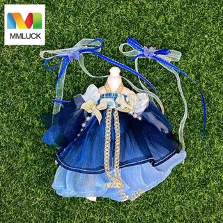 Mmluck búp bê hanfu quần áo đầm, trang phục thay thế phong cách trung hoa búp bê trang phục cổ áo, búp bê thay đổi 16-17cm hanfu trang phục cổ áo choàng búp bê phụ kiện búp bê